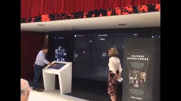 SLQ ANZAC video wall demo