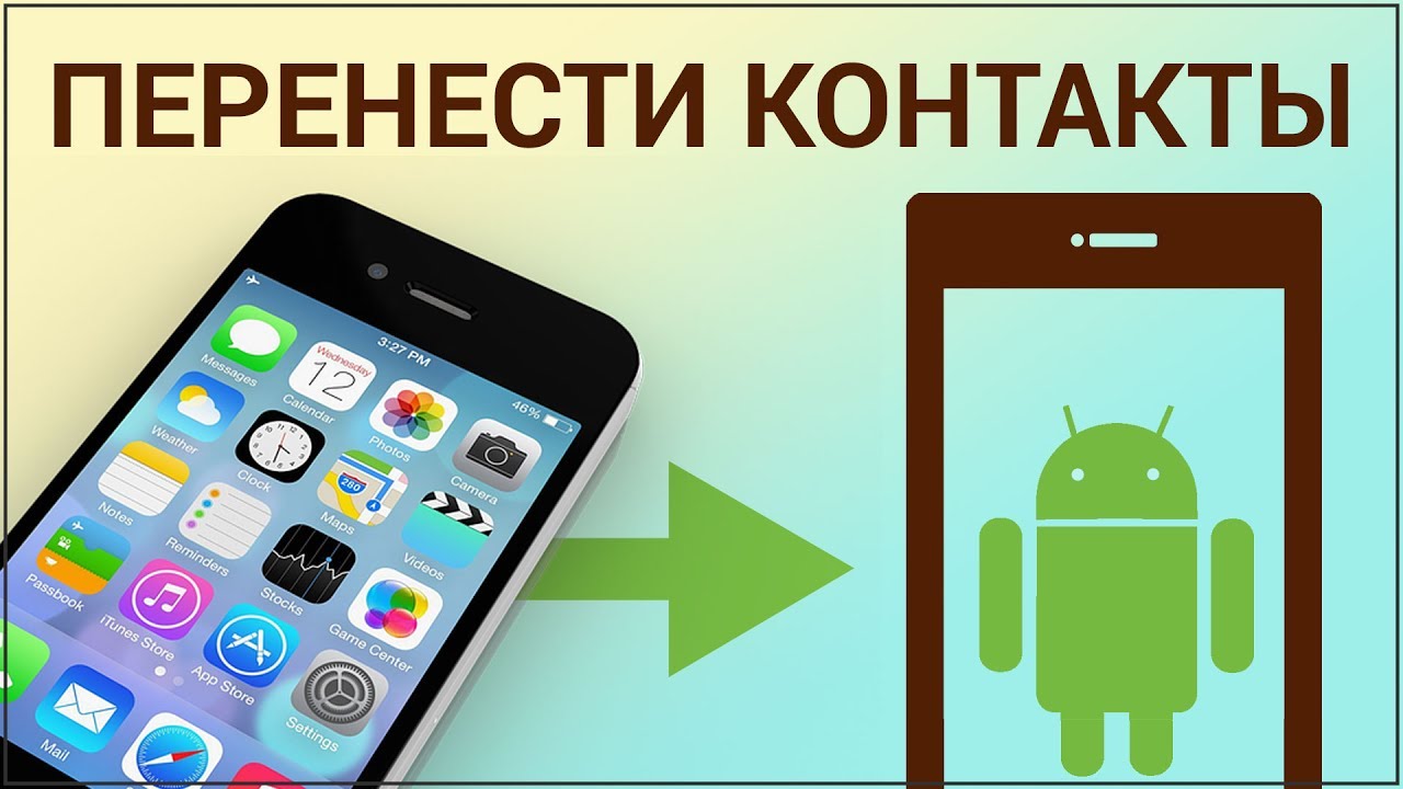 Как перенести контакты с iPhone на Android? [Ответы на вопросы FAQ]