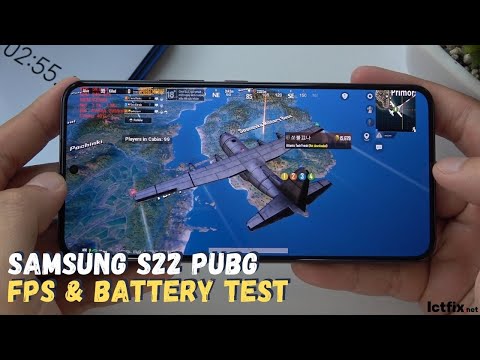Samsung Galaxy S22 PUBG Gaming test