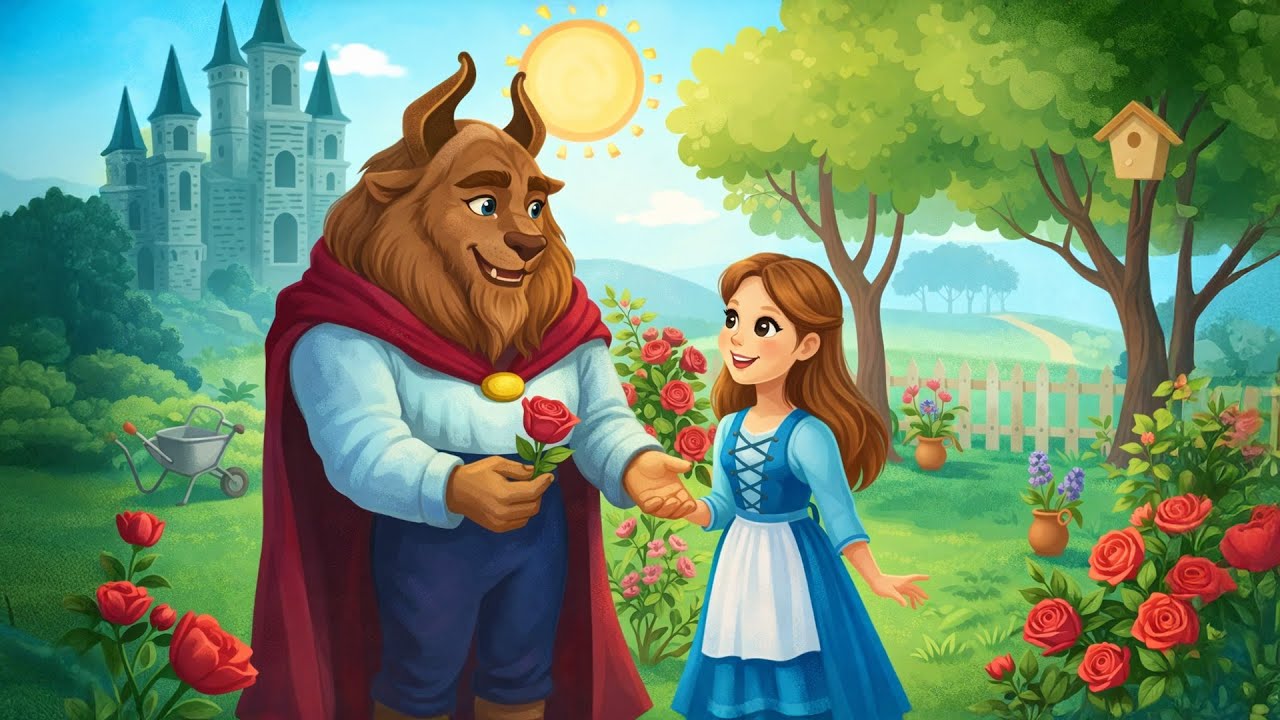 The Beauty and the Beast | Fairy Tales & Bedtime Stories For Kids ...