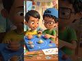 Boys making planet projects #trending #cartoon #3danimation #viral #kids #education