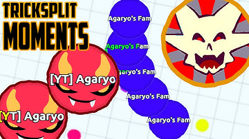 Agar.io TrickSplit Moments (Montage)
