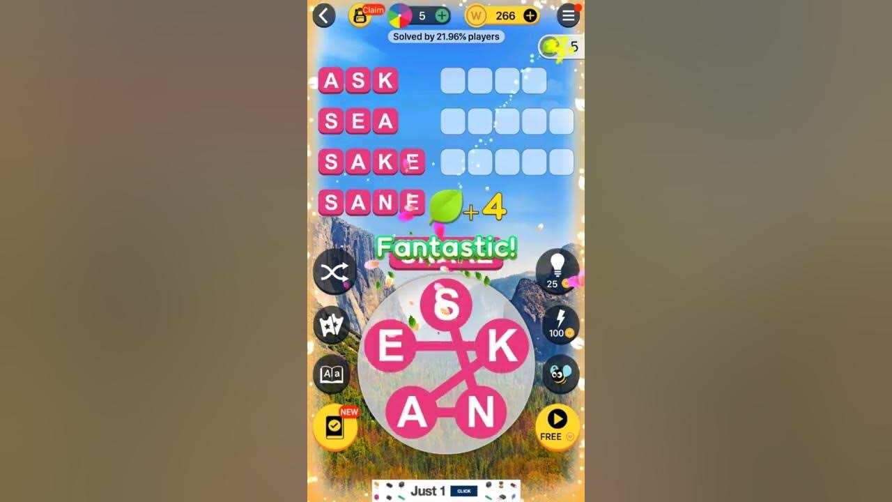 Word Trip Level 98 - YouTube