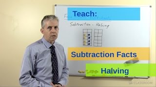 Teaching Subtraction Halves Facts