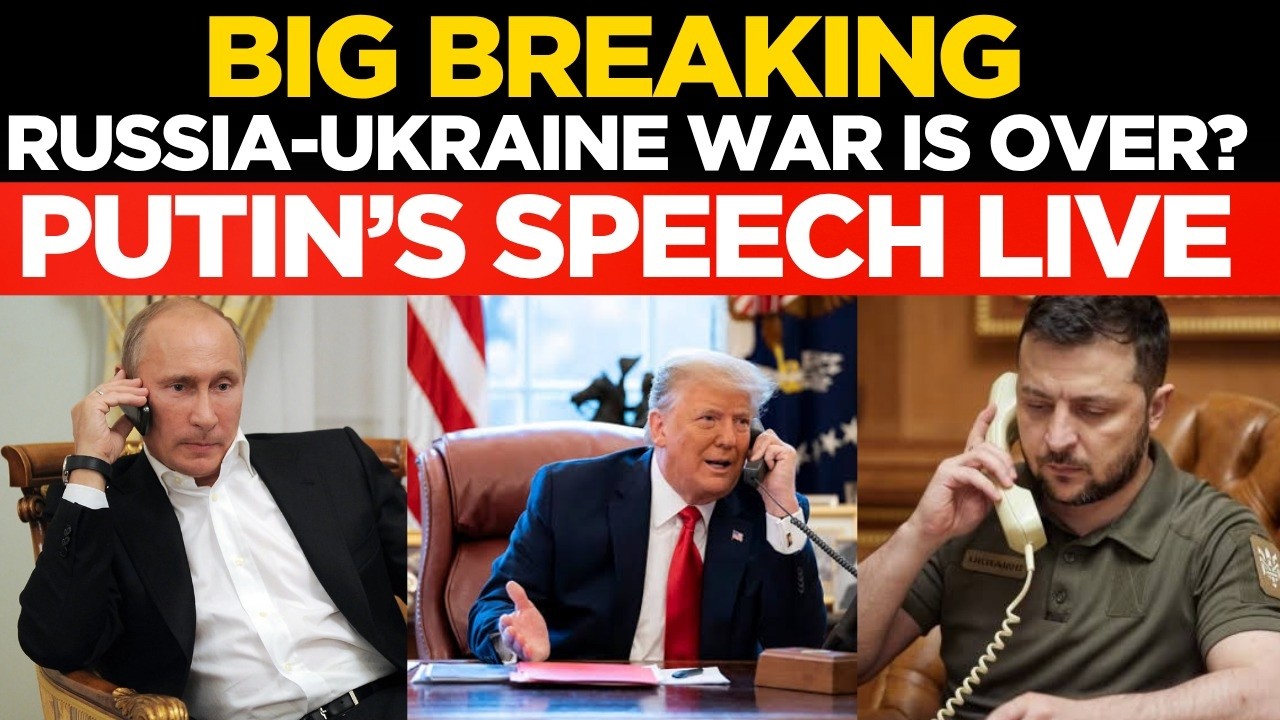 BREAKING NEWS LIVE: Surprise Development After Trump Call | Russia–Ukraine War Is Over? | Putin LIVE