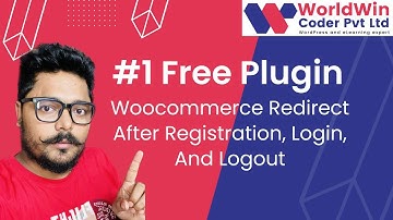 Free Plugin WooCommerce Redirect After Registration Login And Logout