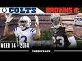 A "Lucky" Comeback! (Colts vs. Browns, 2014)