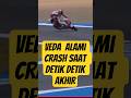 veda crash saat Q2,start dari posisi 17!!!#vedaegapratama #moto3#jerezspanyol
