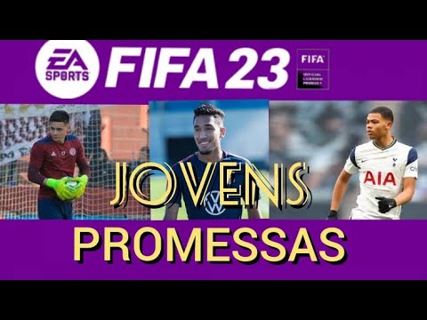 FIFA 23 - 20 MELHORES JOVENS PROMESSAS *Com Real Face* Para o Modo Carreira  (Até €9M), 