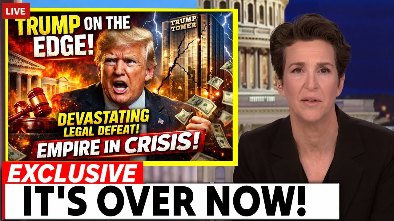 JUST NOW: Trump’s Empire in CRISIS Brutal Legal Loss Sends SHOCKWAVES