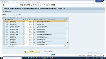 Wage type maitenance and posting to accounting | SAP HCM PayRoll Configuraiton | sap hcm pcr