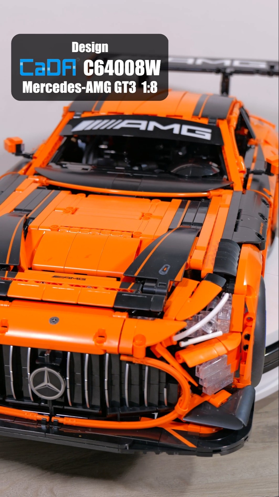 CaDA 1:8 Mercedes AMG GT3 Design | Cada C64008W Showcase | 1:8