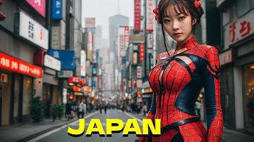 Asking AI to create a SPIDER-WOMAN for each country part 2