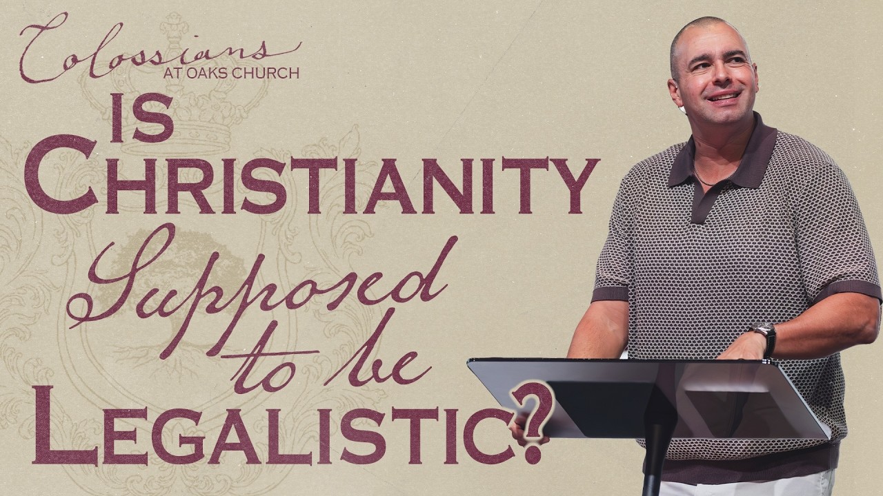 Is Christianity Supposed To Be Legalistic? | Pastor Chris Railey | Colossians 2:16-23