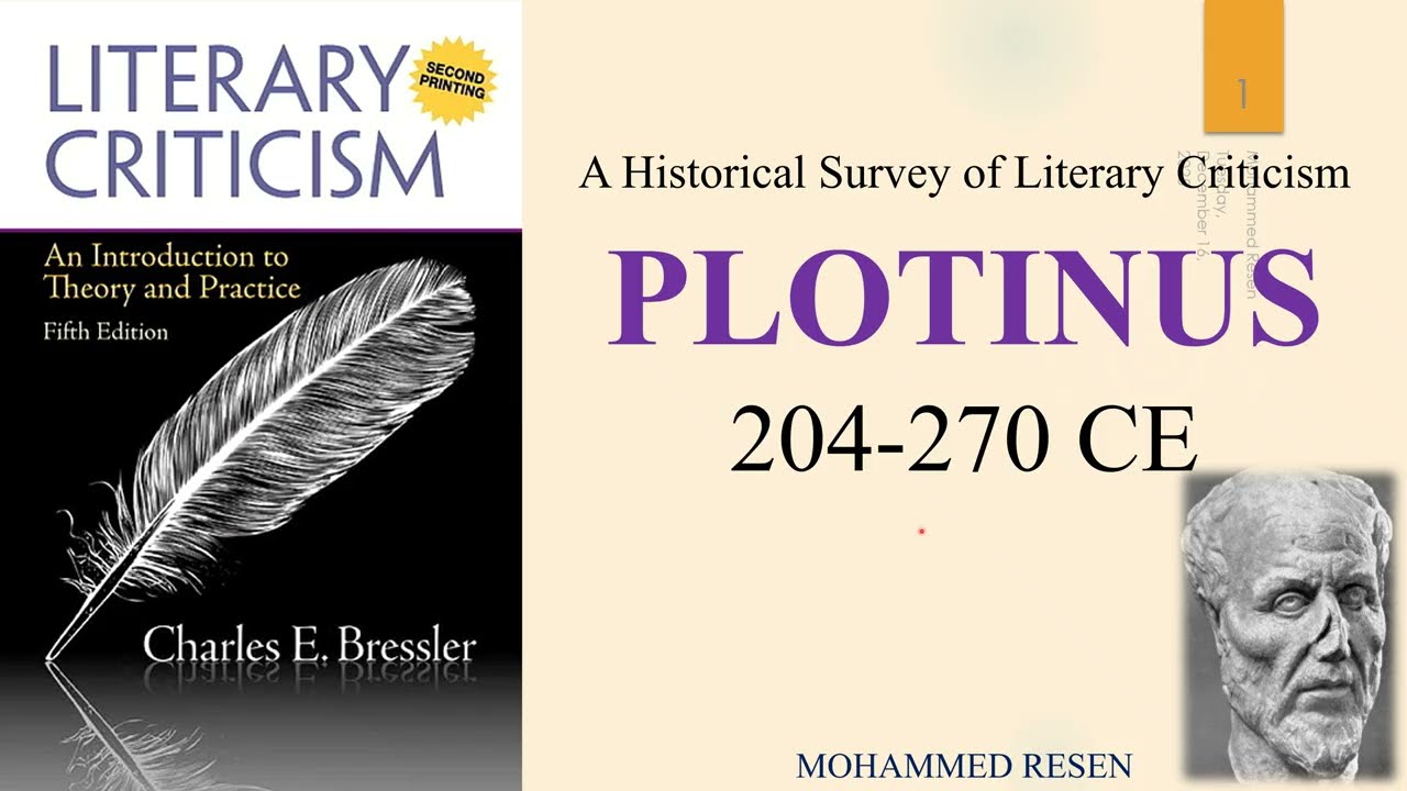 6- PLOTIUNS الفيلسوف و الحكيم افلوطين