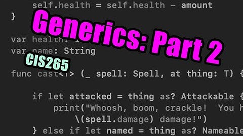 Generics (Part 2) feat. InOut and Extensions!