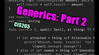 Generics (Part 2) feat. InOut and Extensions! Wealth