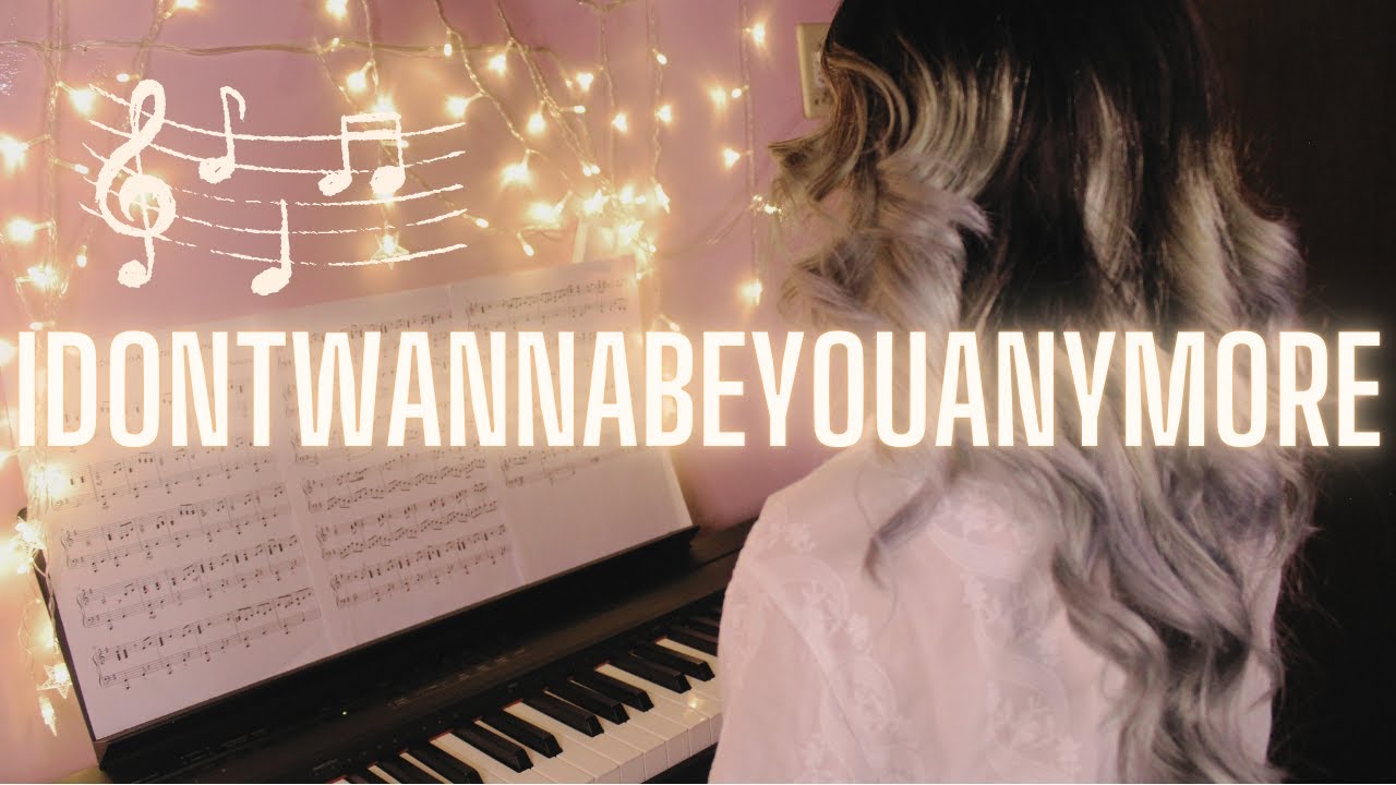 idontwannabeyouanymore - Billie Eilish (piano cover) | Ana Engel - YouTube