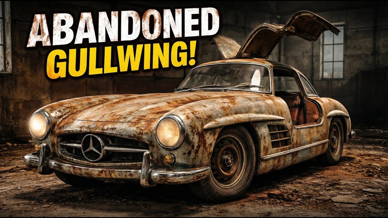 ASMR Car Restoration: Silver 1955 Mercedes 300SL Gullwing Transformation | USA | NextGen Restores