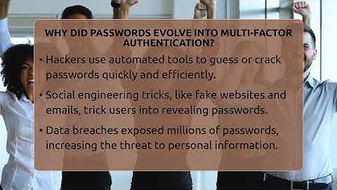 Why Did Passwords Evolve Into Multi-factor Authentication? - Everyday-Networking