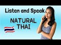 LISTEN and SPEAK like a Native Thai | Advanced Listening