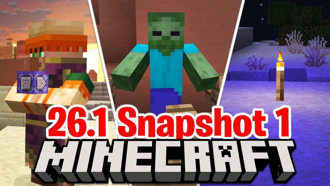 java edition 26.1 snapshot 1 - minecraft wiki Images... SNAPSHOT A SORPRESA! - Minecraft ITA 26.1 Snapshot 1 - YouTube