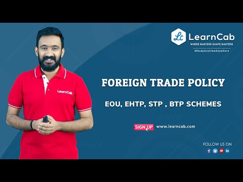 EOU, EHTP, STP & BTP Schemes | Foreign Trade Policy | CA Final | CA Lijil Lakshman | LearnCab