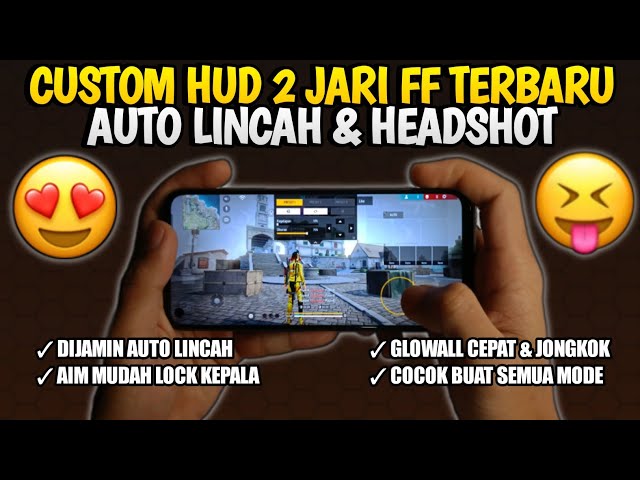 AUTO LINCAH & JAGO SEKETIKA‼️Custom Hud 2 Jari Terbaru Setelah Update 2024❗Player 2 Jari Wajib Coba🎯 class=