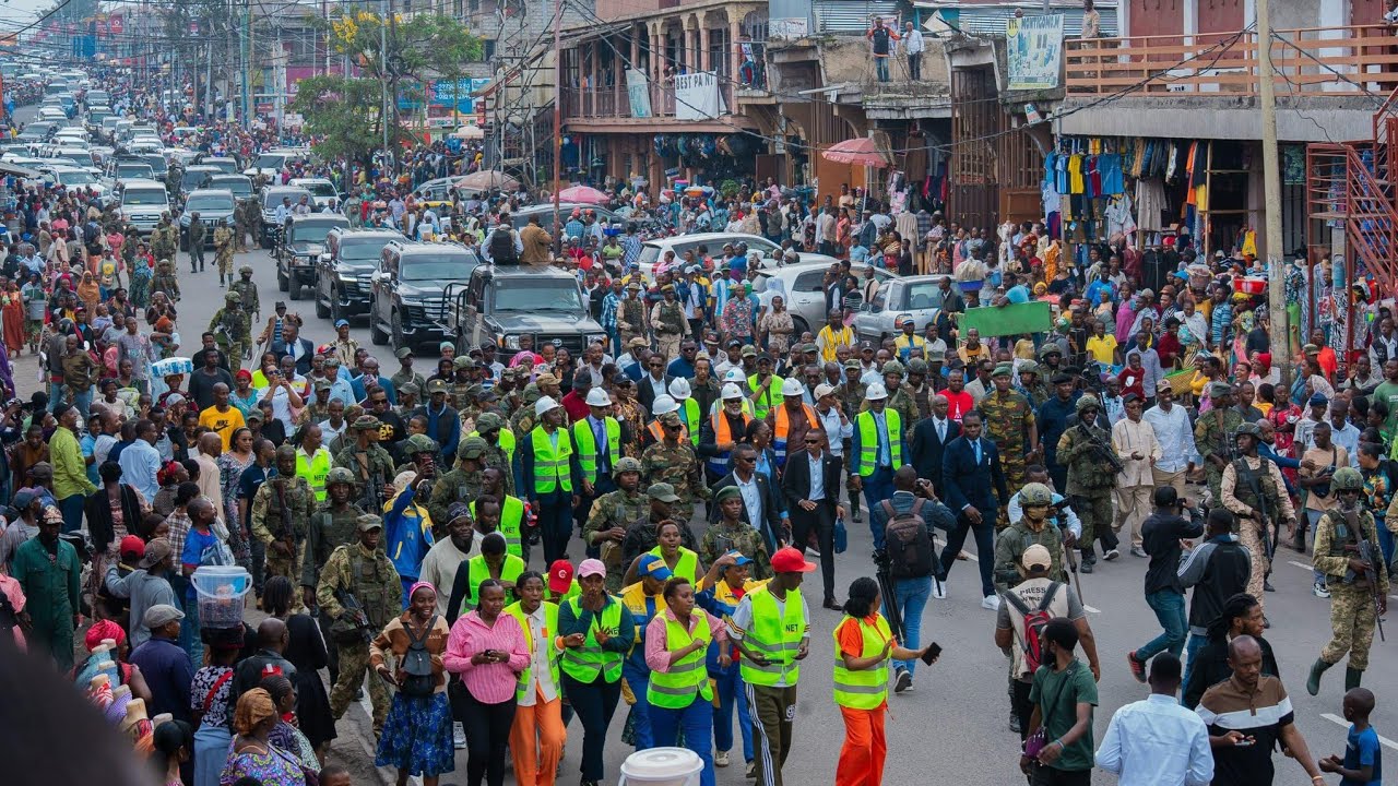 KINSHASA YAHAHAMUTSE /IBONYE IMITURIKA YAMAMODOKA YA MA23 GOMA BYARIBICIKA NANGA YABEMEJE