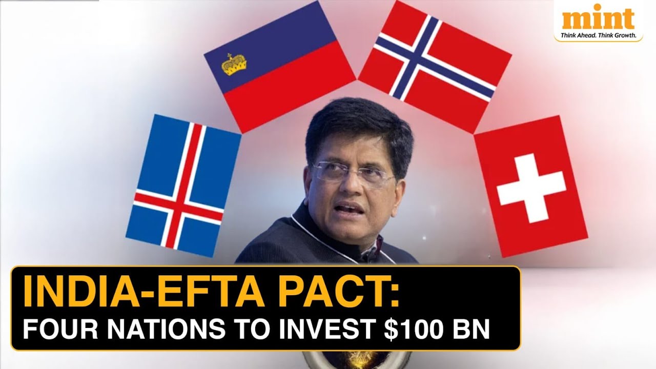 EFTA-India Deal To Unlock 0 Billion Investment: Swiss Official | Details