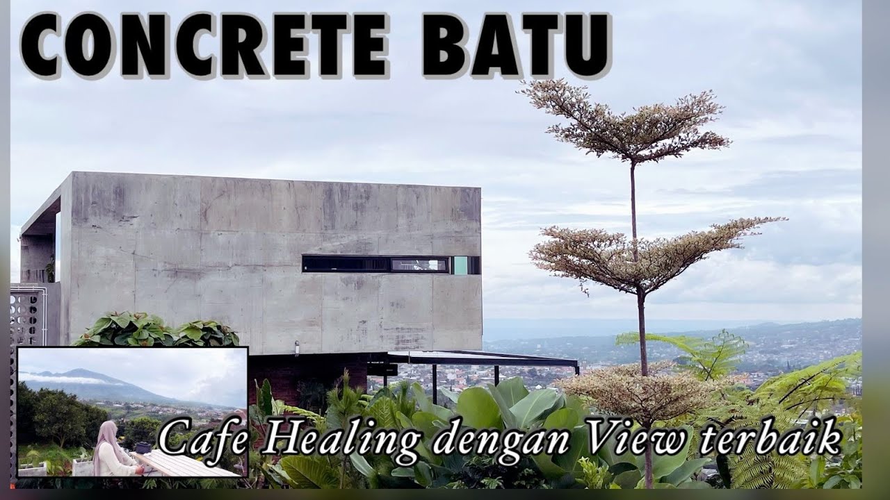 CONCRETE BATU || CAFE ini Punya View Super Keren di Batu Malang