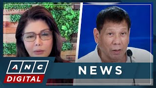 Imee Marcos: I will always be grateful to Duterte for allowing my father's burial at Heroes Cemetery