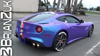 Chameleon Ferrari F12 with iPE Exhaust Revving