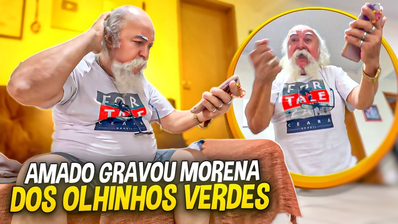 AMADO BATISTA GRAVOU A MÚSICA MORENA DOS OLHINHOS VERDES 😱😱😱 | MANETIKIN