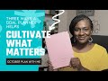 Three Ways a Goal Planner Helps #CultivateWhatMatters