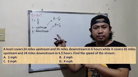 Challenging Distance-Rate-Time Problem | LET Math Major Review | CSE / UPCAT Review