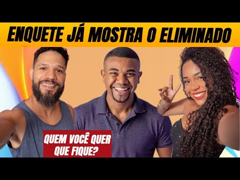 🚨 BBB24: ENQUETE atualizada já mostra o eliminado de HOJE entre Juninho, Davi ou Thalyta