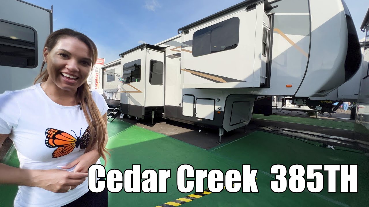 Cedar Creek's 385TH Fifth Wheel Stands Out With a Luscious