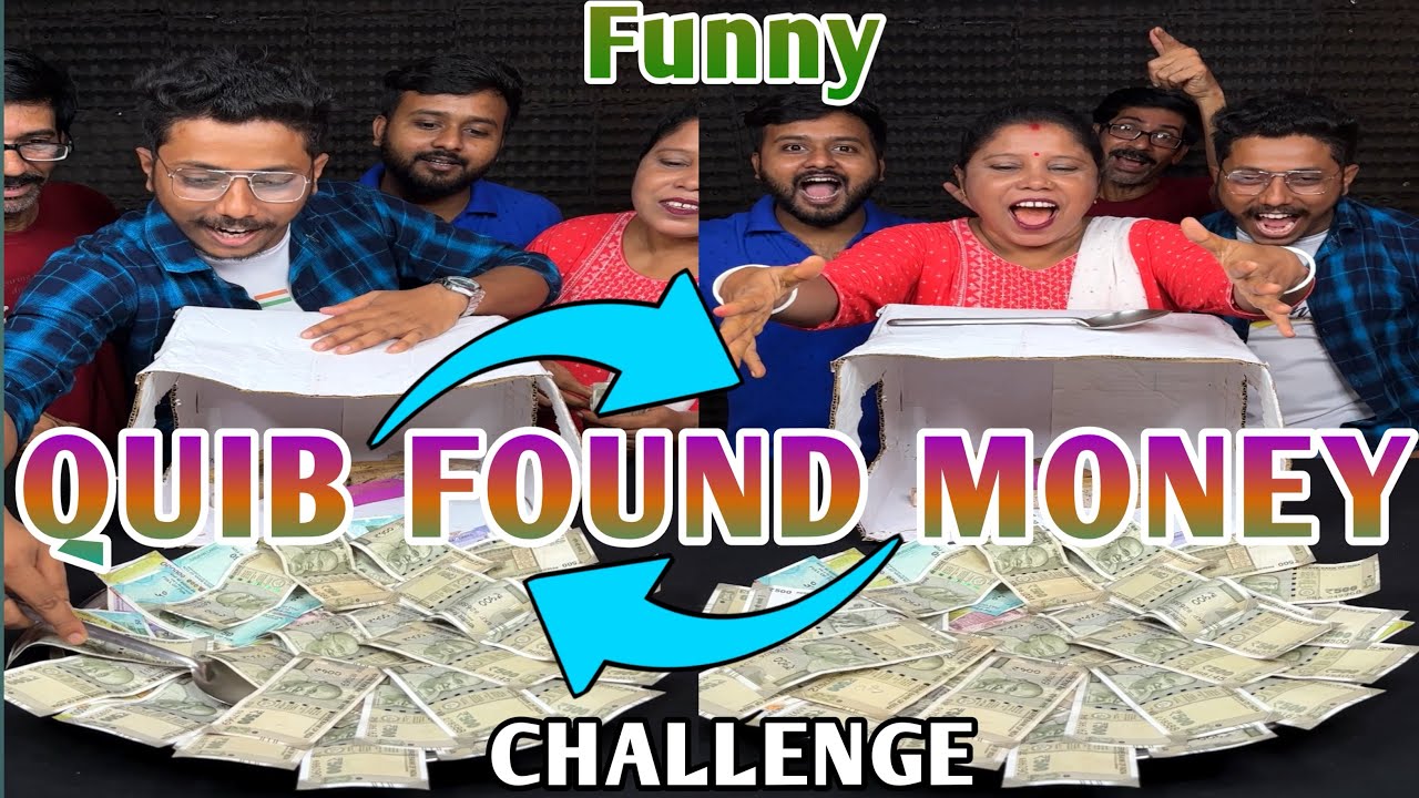 Fascinating Quib Found Money Funny Challenge With Family
