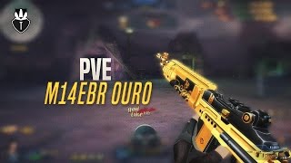 PVE M14EBR OURO - TEXUGO VELHO - BLOOD STRIKE