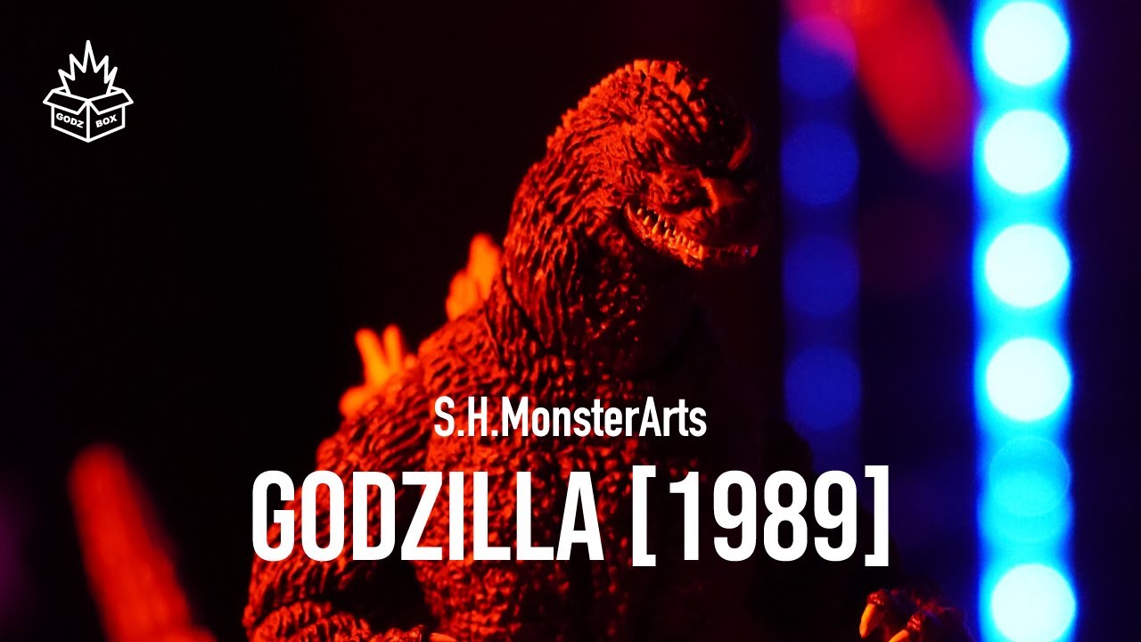 S.H.MonsterArts】ゴジラ1989【GODZBOX】 - YouTube
