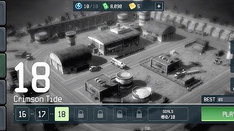 WAR DRONE: MILITARY BATTLE GAME LEVEL 18-Crimson Tide