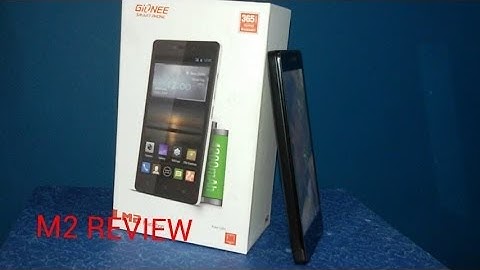 GIONEE M2 UNBOXING AND QUICK REVIEW