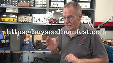 Review installation Hayseed Hamfest Capacitor replacement kit for Drake 2C Ham tube receiver