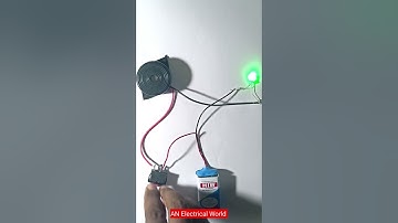 Buzzer | Switch | Battery | Green LED | Battery | Project ✅