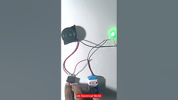 Buzzer | Switch | Battery | Green LED | Battery | Project ✅