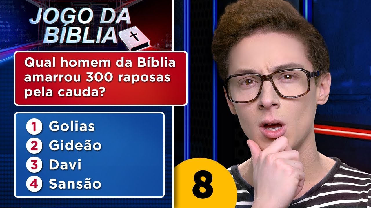 JOGO DA BÍBLIA #8 - Teste o seu Conhecimento da Palavra de Deus