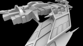 Modeling A Spaceship In Blender Part 2