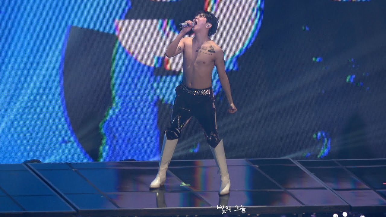 211128 뉴이스트 콘서트 THE BLACK 막콘 렌 ROCKET ROCKET 렌 솔로곡(REN SOLO)