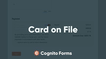 Card on File